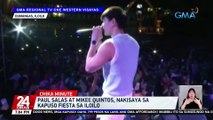 Paul Salas at Mikee Quintos, nakisaya sa Kapuso Fiesta sa Iloilo | 24 Oras