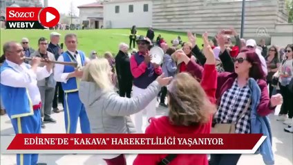 Edirne’de Kakava Şenliği hareketliliği