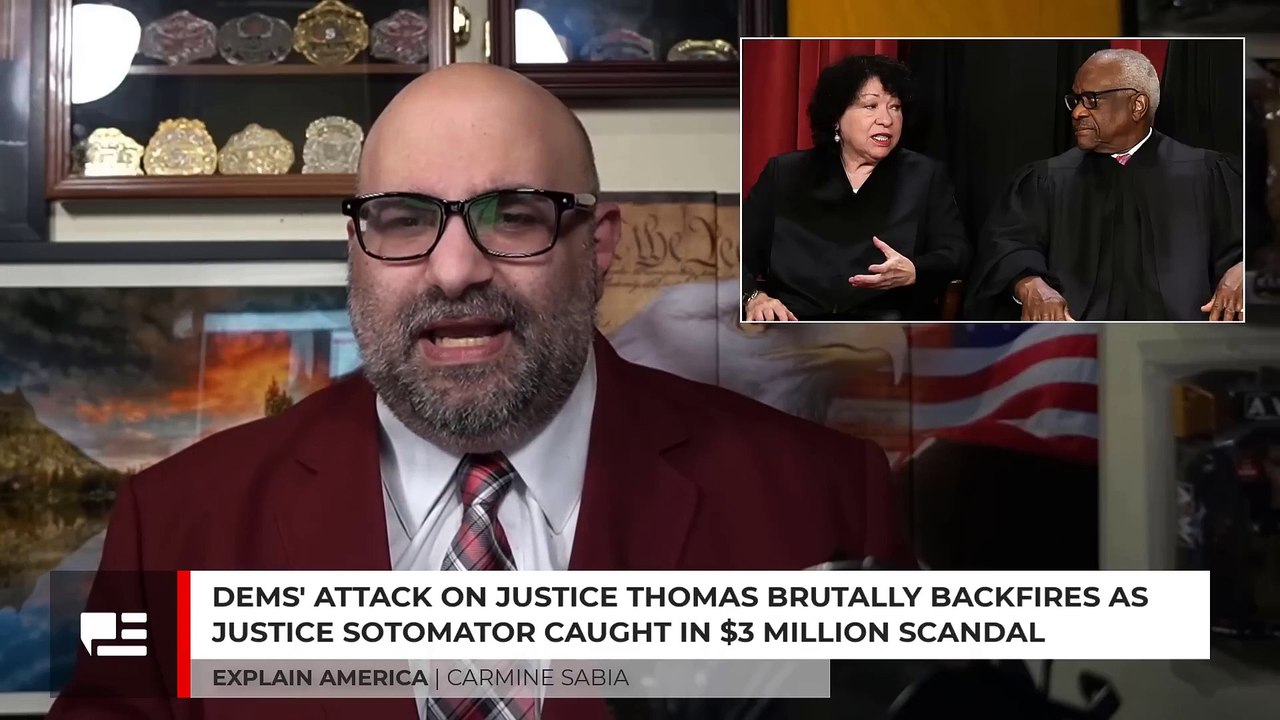 Dems' Attack On Clarence Thomas Brutally Backfire After Sonia Sotomayor Caught In Bigger Scandal