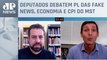 Guilherme Boulos e Tomé Abduch debatem principais temas da política nacional no Jornal da Manhã