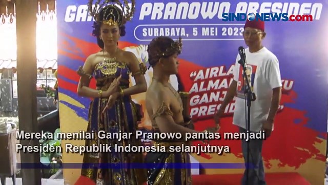 Alumni Unair Deklarasi Dukung Ganjar Pranowo di Pilpres 2024