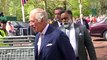 King Charles greets fans on the Mall ahead of coronation