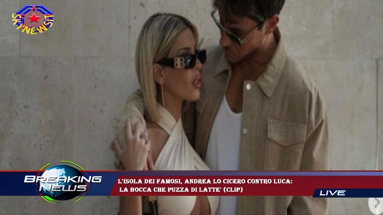 L'Isola dei Famosi, Andrea Lo Cicero contro Luca:  la bocca che puzza di latte' (Clip)