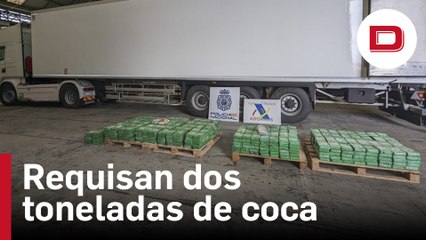 Requisan dos toneladas de cocaína a una red que operaba a través de un puerto en Vigo