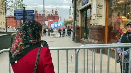 Moscou: l'armée russe prépare le défilé du Jour de la Victoire