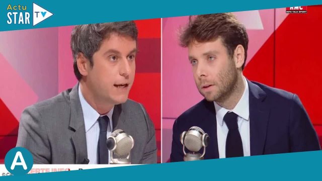 “On peut passer à autre chose…” : Gabriel Attal rembarre Benjamin Duhamel, un sujet coquin évoqué