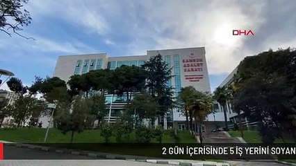 2 GÜN İÇERİSİNDE 5 İŞ YERİNİ SOYAN 2 ŞÜPHELİ YAKALANDI