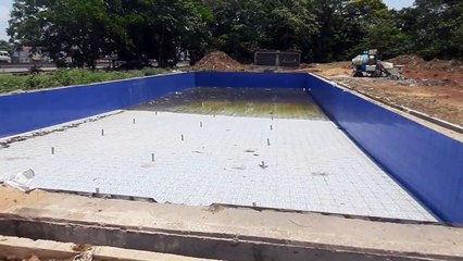 स्विमिंग पुल बनकर तैयार, देखो .. लोकार्पण में इस वजह से हो रही देरी