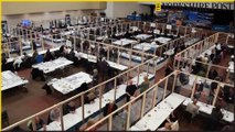 Kirklees Council Election Count at Cathedral House, Huddersfield