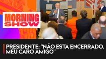 Cerimonialista interrompe Lula e encerra evento do “Conselhão”