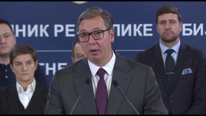 Presidente Vucic: "disarmo quasi completo" in Serbia dopo le stragi