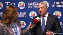 Tajani: Berlusconi domani alla convention FI (in audio o in video)