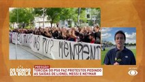“Fora Messi e Neymar”: Neto mostra crise do PSG direto de Paris 05/05/2023 11:17:09