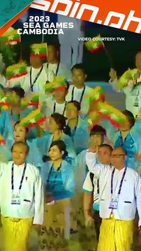 11 nations one goal #SEAGames32 #Cambodia 2023 Cambodia, Philippines, Thailand, Laos, Indonesia, Myanmar, Vietnam, Brunei, Malaysia, Singapore, and Timor Leste joined forces for the opening rites of the 32nd Southeast Asian Games!