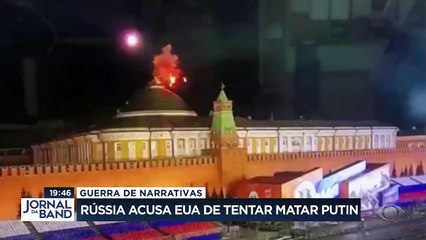 Rússia acusa os EUA de tentar matar Putin 05/05/2023 11:34:41