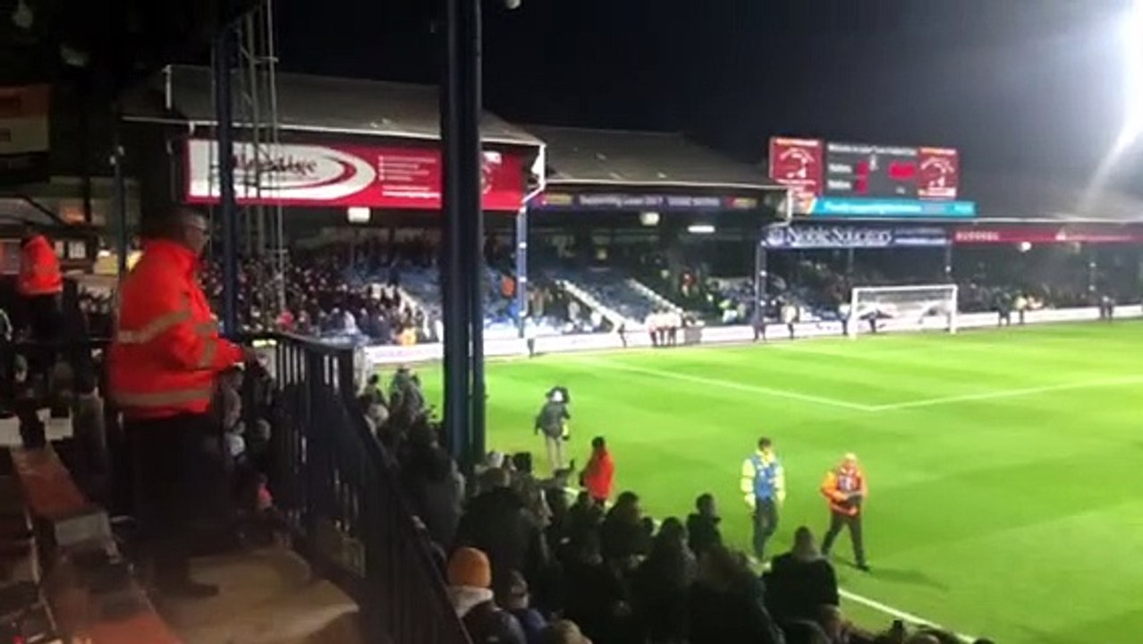 Luton Town fans sing Marvelous Nakamba song