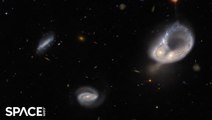 Hubble Captures Stunning Views Of A Galaxy Merger