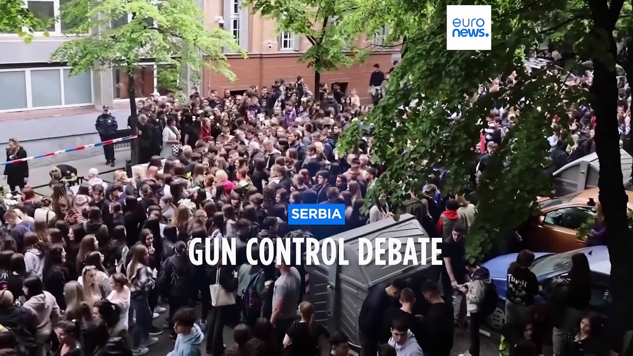 After two mass shootings, Serbia's gun control debate heats up