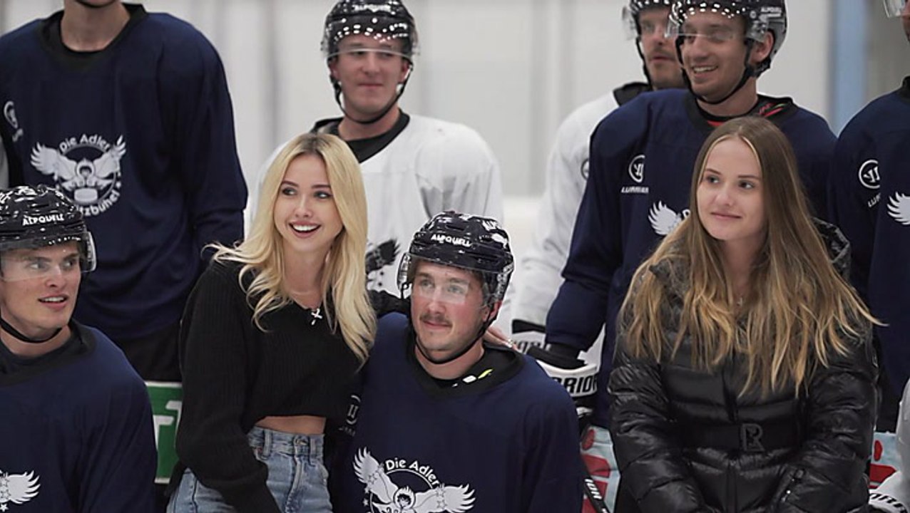 „Davina & Shania“: Eishockey-Spieler machen Geiss-Schwestern schwach
