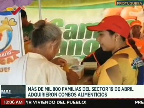 Portuguesa | Mercal beneficia a más de mil 800 familias del sector 19 de Abril con combos proteicos