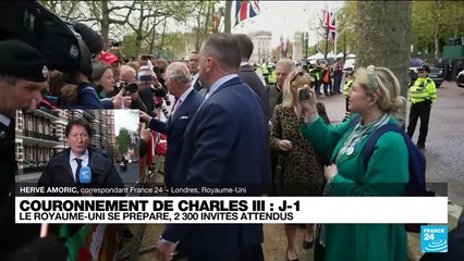 Couronnement de Charles III : le Royaume-Uni se prépare, 2 300 invités attendus