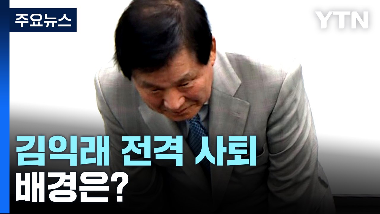 "사실무근"이라더니 김익래 전격 사퇴...배경은? / YTN