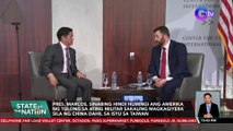 Pres. Marcos, sinabing hindi humingi ang Amerika ng tulong sa ating militar sakaling magkagiyera sila ng China dahil sa isyu sa Taiwan | SONA