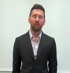la disculpa de messi al psg por su viaje a arabia saudita.mp4
