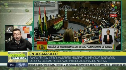 Senado de Bolivia aprueba ley de compra de oro