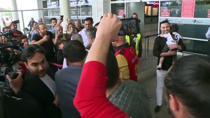 ANTALYA - Beşiktaş kafilesi Antalya'da