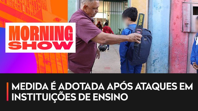 Escolas municipais de Goiânia passam a usar detectores de metais