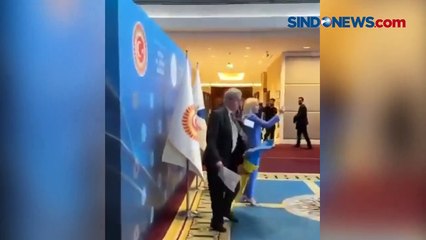 Momen saat Delegasi Rusia dan Ukraina Berkelahi di Ankara Turki