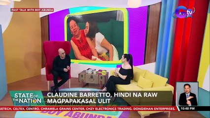 Claudine Barretto, hindi na raw magpapakasal ulit | SONA