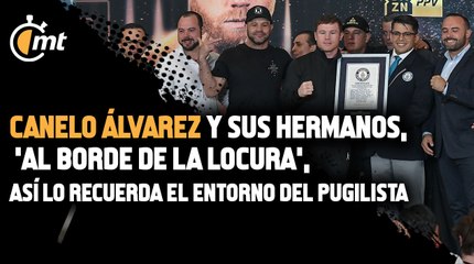 Canelo Álvarez y sus hermanos, 'al borde de la locura', así lo recuerda el entorno del pugilista jalisciense