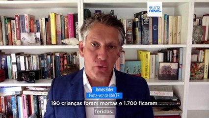 Pelo menos 190 crianças mortas e 1.700 feridas no Sudão