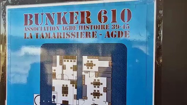 Ce bunker 610 vient d'être rénové à Agde (La Tamarissiére)