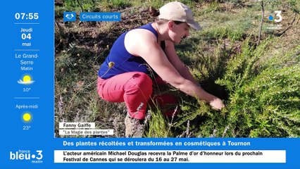 À Tournon, "La Magie des Plantes", récoltées, cueillies et sublimées en produits bien-être et alimentaires