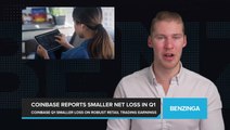 Coinbase Reports Narrower Net Loss in Q1 2023 on Robust Retail Trading Earnings