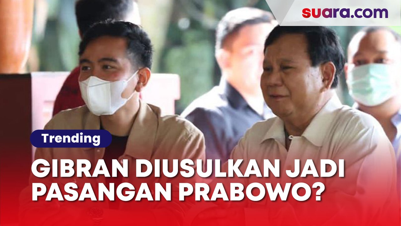 Beberapa Pihak Mengusulkan Gibran Rakabuming Raka Disandingkan dengan Prabowo, Ini Respon Jokowi!