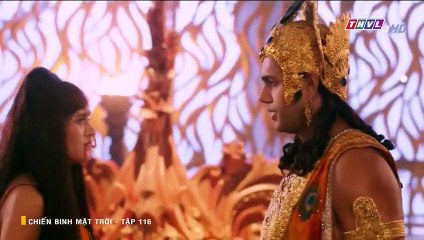 chiến binh mặt trời tập 116 - thvl1 lồng tiếng - phim ấn độ - xem phim phep mau tinh yeu tap 117