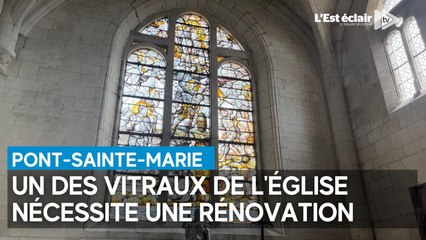 À la découverte d'un vitrail qui nécessite une rénovation