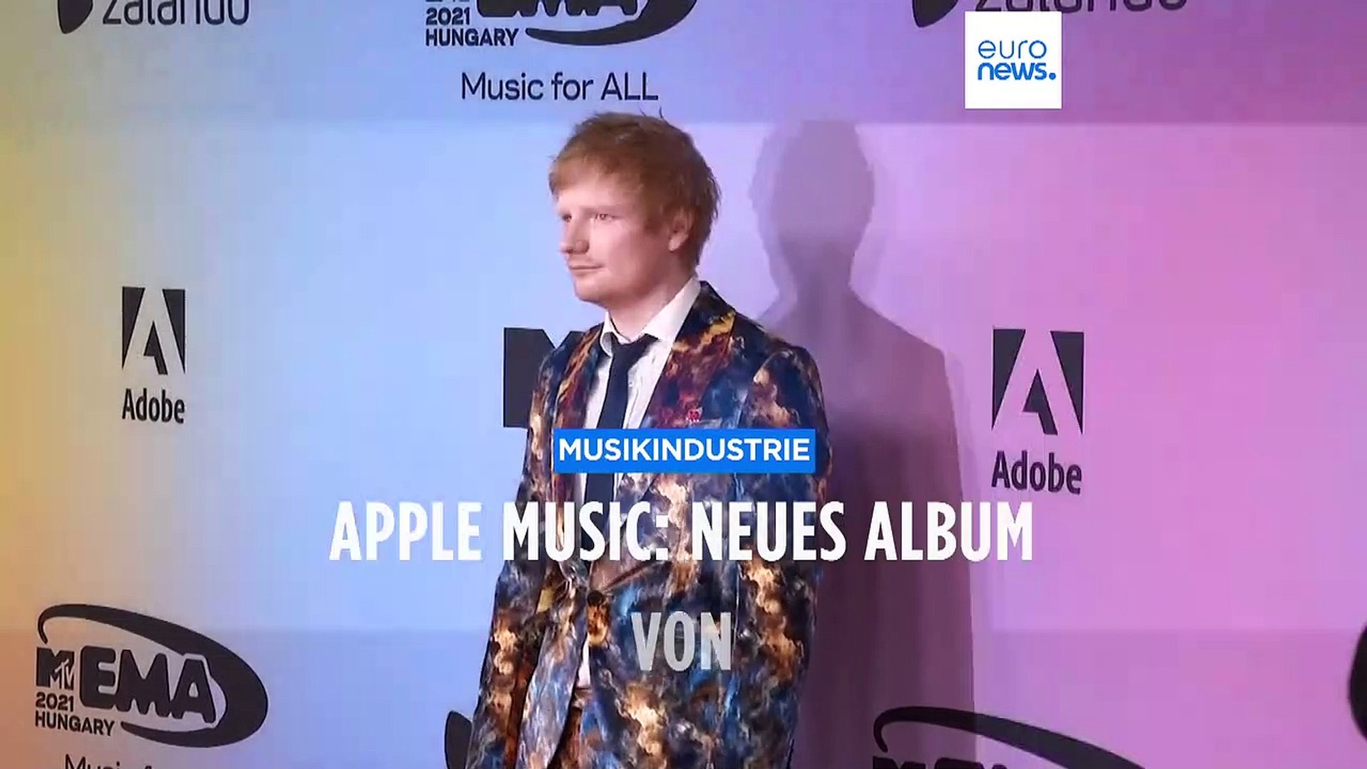 ⁣Apple Music: Neues Ed-Sheeran-Album