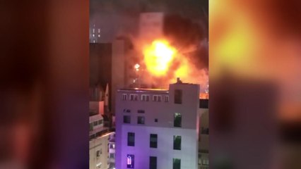 부산 양정동 상가건물 화재...2명 연기 흡입 / YTN