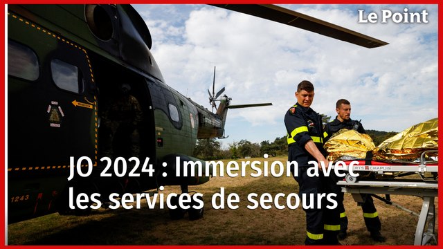 JO 2024 : Immersion avec les services de secours qui contrent les attaques terroristes
