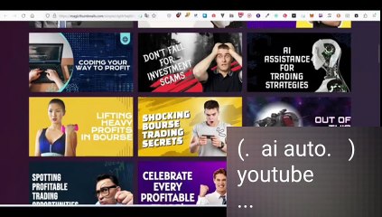 creer miniature youtube auto