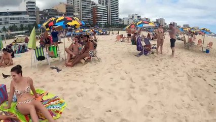 Rio de Janeiro LEBLON Beach Walk Tour Braz
