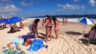 ----Rio de Janeiro LEBLON BEACH Walk Tour Brazil(720P_HD)_6