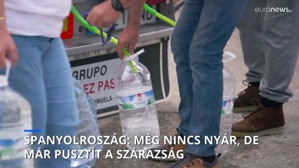 Még el sem kezdődött a nyár máris hatalmas a szárazság Spanyolországban
