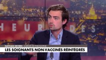 Nathan Devers sur les soignants non-vaccinés réintégrés : «Le grand paradoxe est que trois ans plus tard la situation de l'hôpital ne s'est pas améliorée»