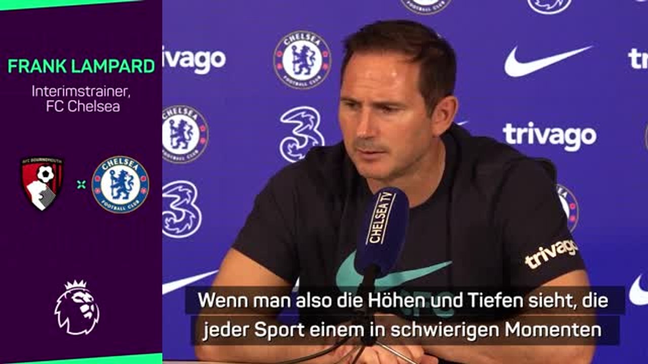 Lampard trotz niederlagenserie nicht "verletzt"